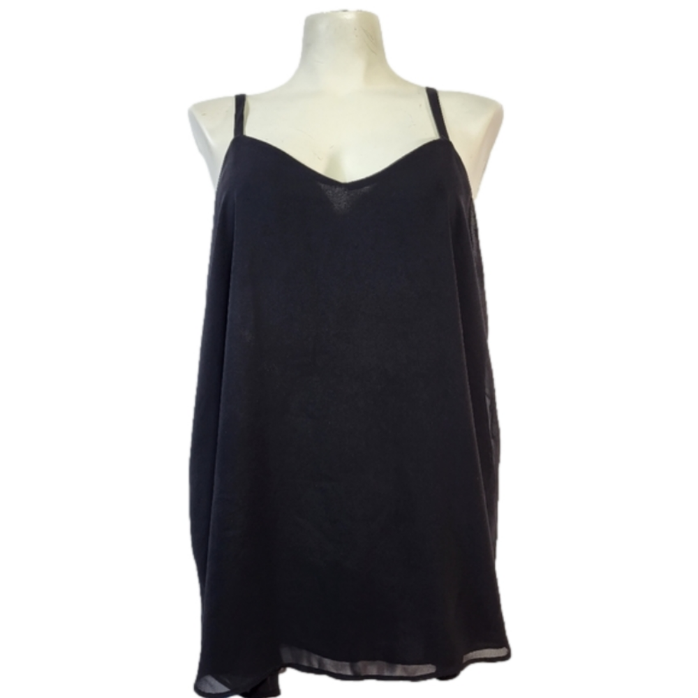 Torrid Sophie Black Sleeveless Blouse
